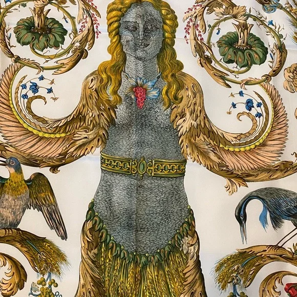 Vintage HERMES CERES Carre 90cm/35” Square Silk Scarf - NWOT with Original Box - Picture 2 of 13